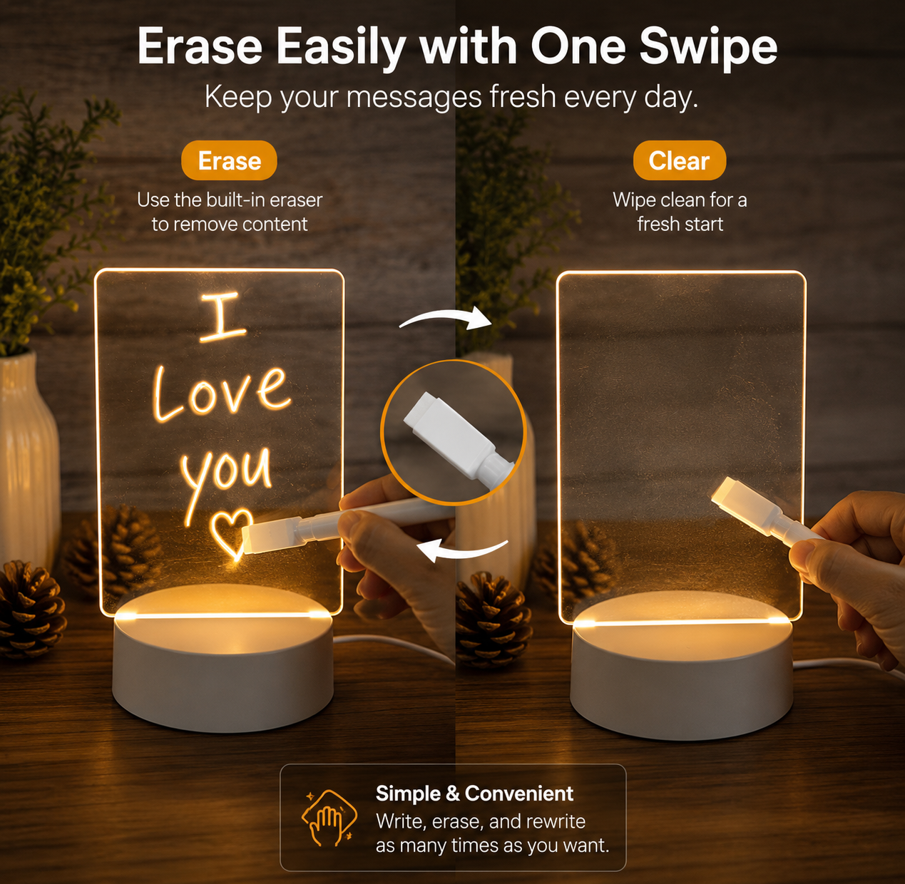 GlowNote LED Message Board