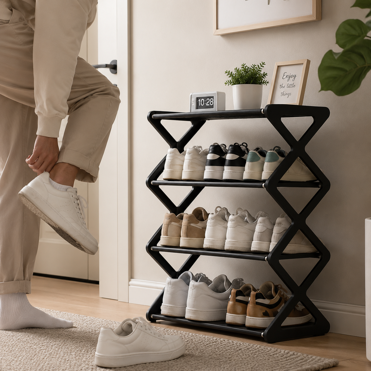 FlexStore Multi-purpose Shoe Rack