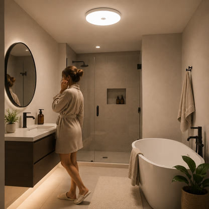 Motion-Sensing LED Ceiling Light