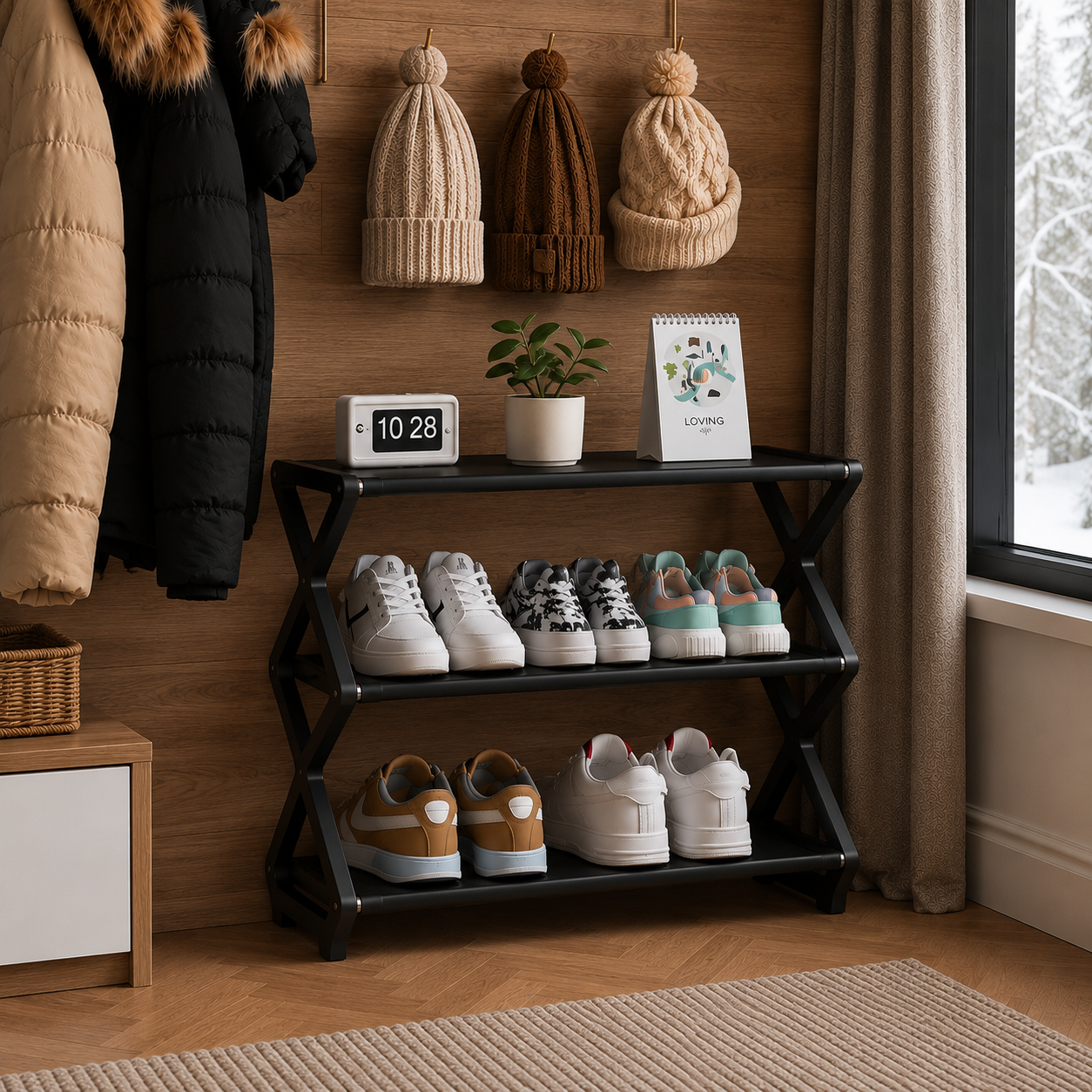 FlexStore Multi-purpose Shoe Rack