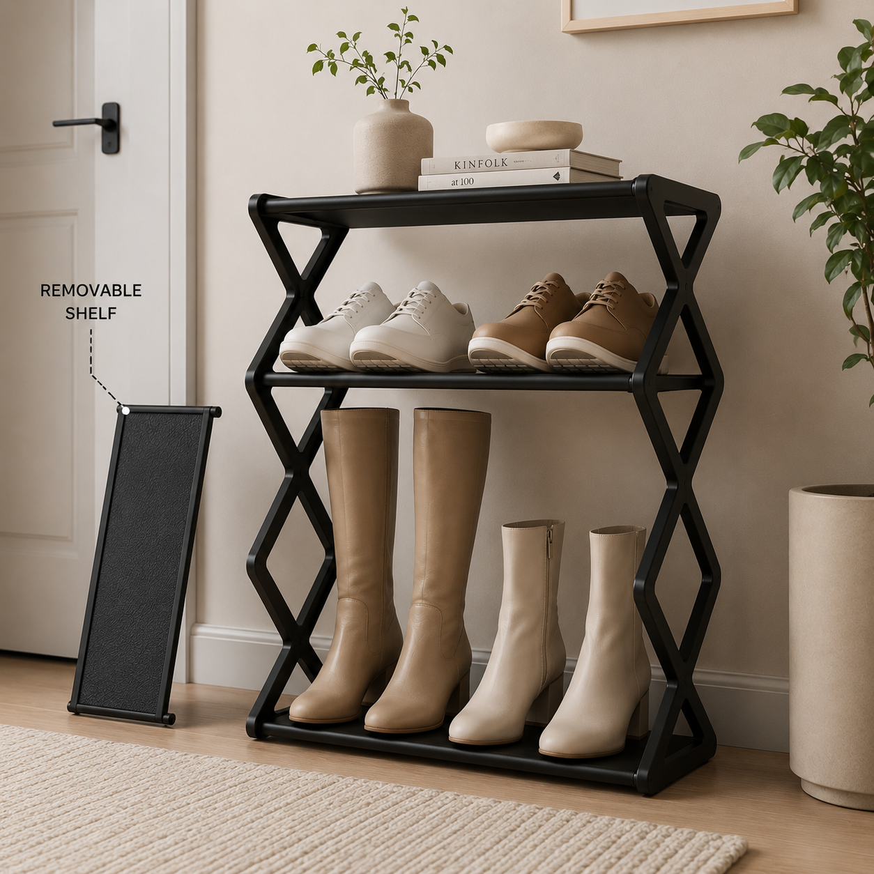 FlexStore Multi-purpose Shoe Rack