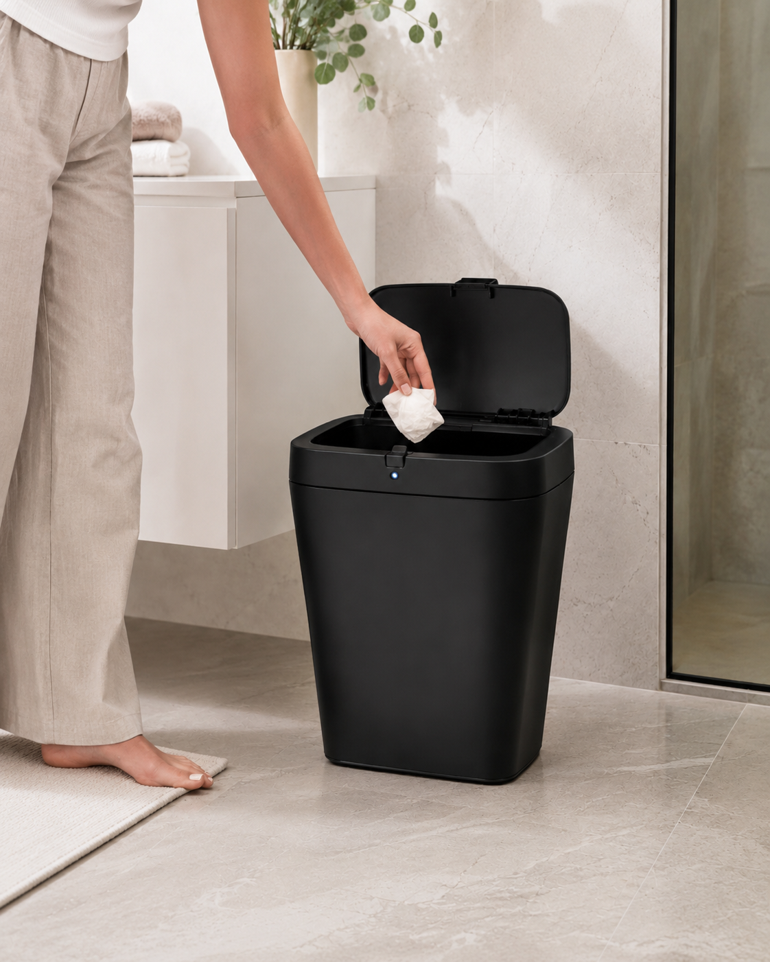 Motion Sensor Trash Can